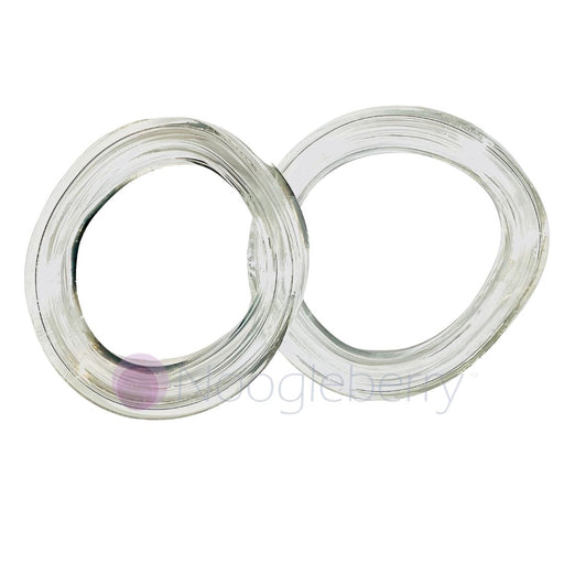 Silicone cup rings helps to make the cups more comfortable