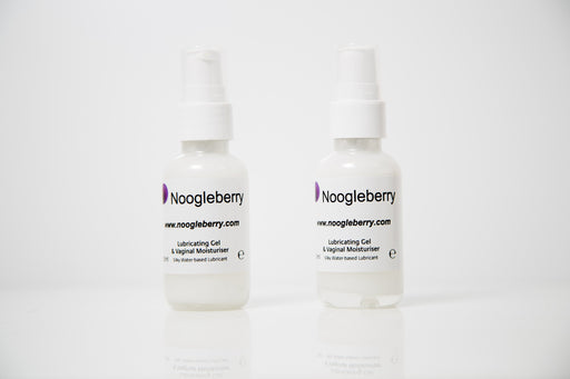 Noogleberry Lubricant is Water soluble, greaseless, unscented, non-staining