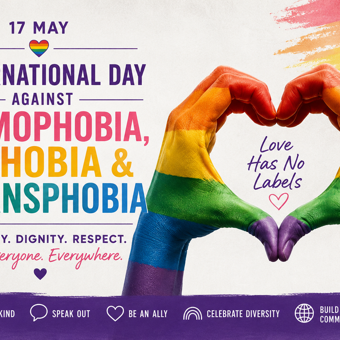 International Day Against Homophobia, Biphobia and Transphobia 2026