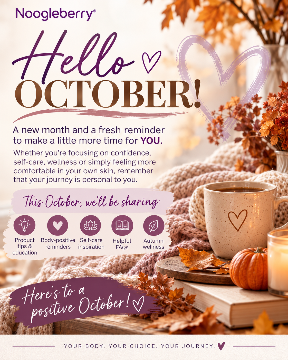 Hello October: A Fresh Start for Self-Care & Body Confidence